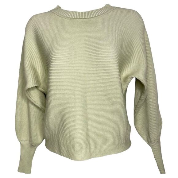 Pink Rose Vintage Ribbed Sweater - Picture 1 of 10